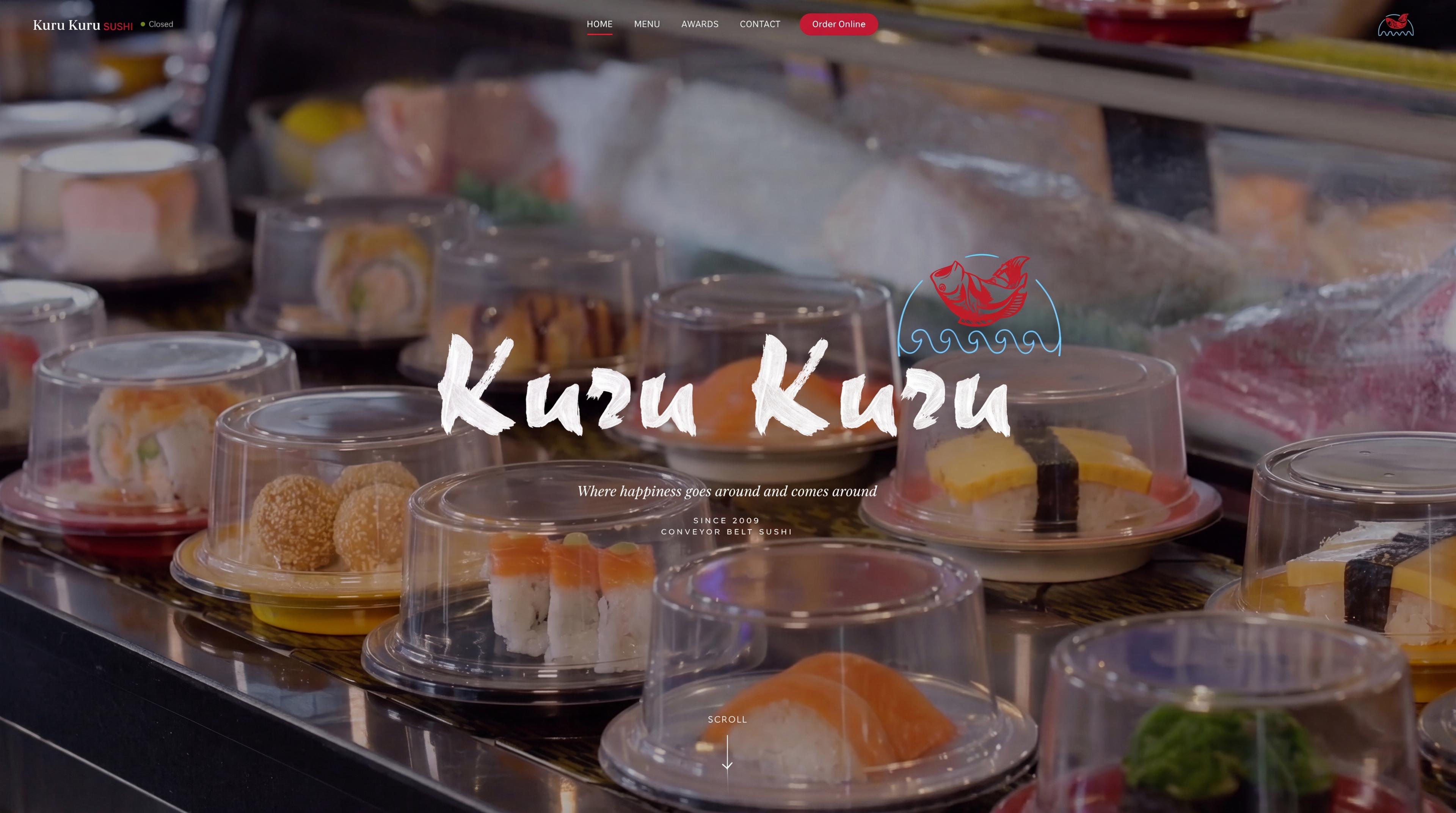 Kuru Kuru Sushi: after redesign