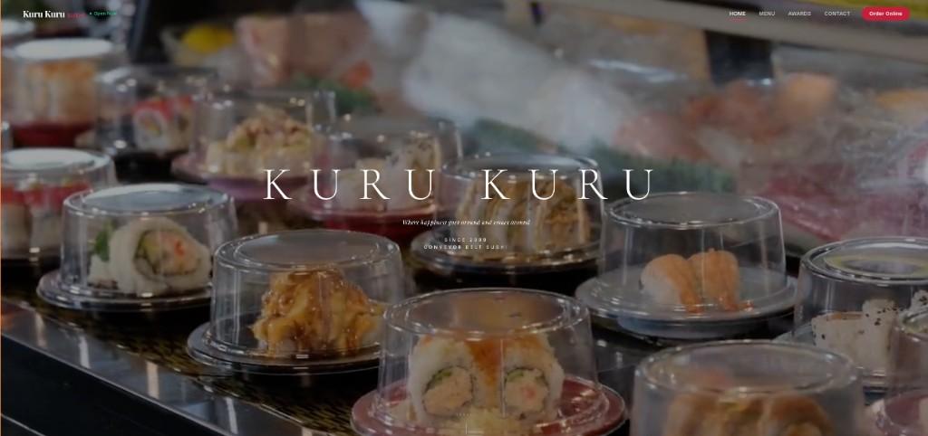 Kuru Kuru Sushi — after redesign